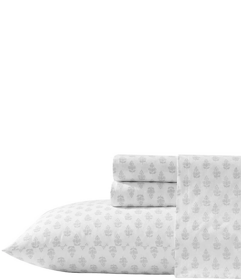 Laura Ashley Francesca Cotton Percale Sheet Set