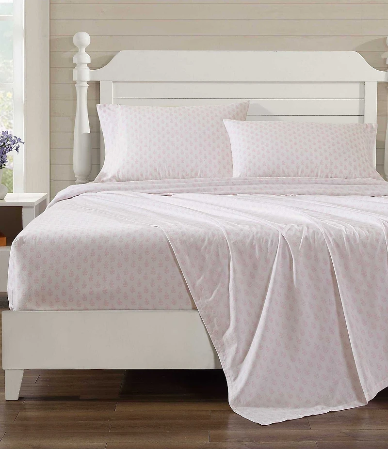 Laura Ashley Francesca Cotton Percale Sheet Set