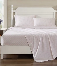 Laura Ashley Francesca Cotton Percale Sheet Set
