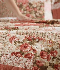 Laura Ashley Harrietta Patchwork Reversible Quilt Mini Set