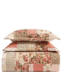 Laura Ashley Harrietta Patchwork Reversible Quilt Mini Set