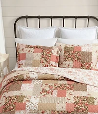 Laura Ashley Harrietta Patchwork Reversible Quilt Mini Set