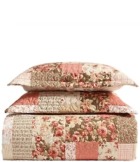 Laura Ashley Harrietta Patchwork Reversible Quilt Mini Set