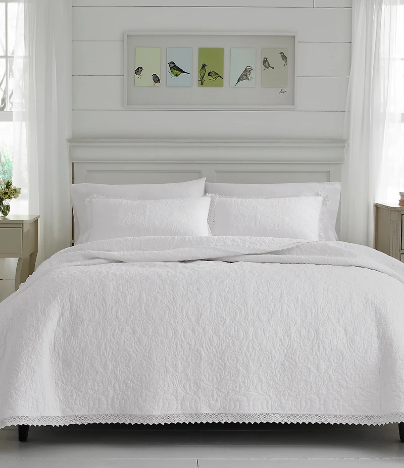 Laura Ashley Heirloom Crochet Quilt Mini Set