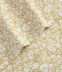 Laura Ashley Heirloom Ditzy Blue Cotton Percale Sheet Set