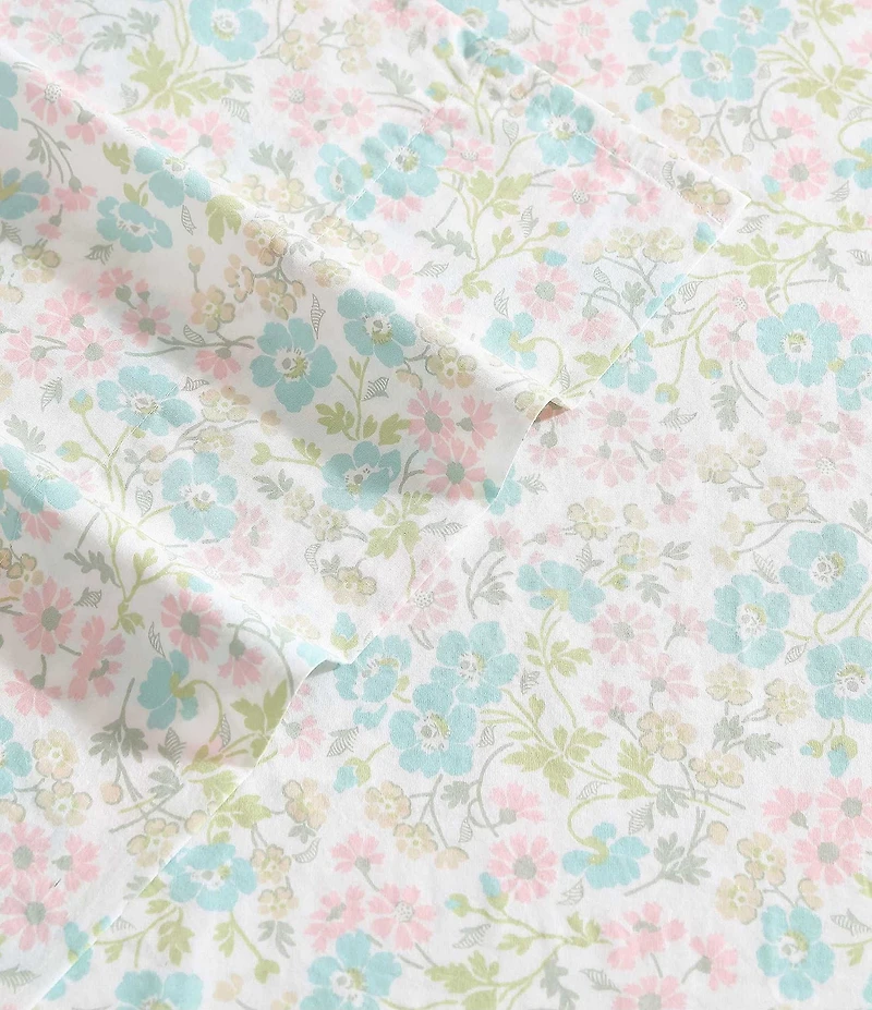 Laura Ashley Jaynie Mixed Print Cotton 6-Piece Sheet Set