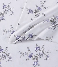 Laura Ashley Jessika Floral Cotton Flannel Sheet Set