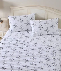 Laura Ashley Jessika Floral Cotton Flannel Sheet Set