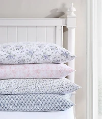 Laura Ashley Lilian Floral Cotton Sateen 4-Piece Sheet Set