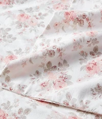 Laura Ashley Lisalee Cotton Flannel Floral Print Sheet Set
