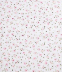 Laura Ashley Little Ditsy Pink Floral Cotton Percale Sheet Set