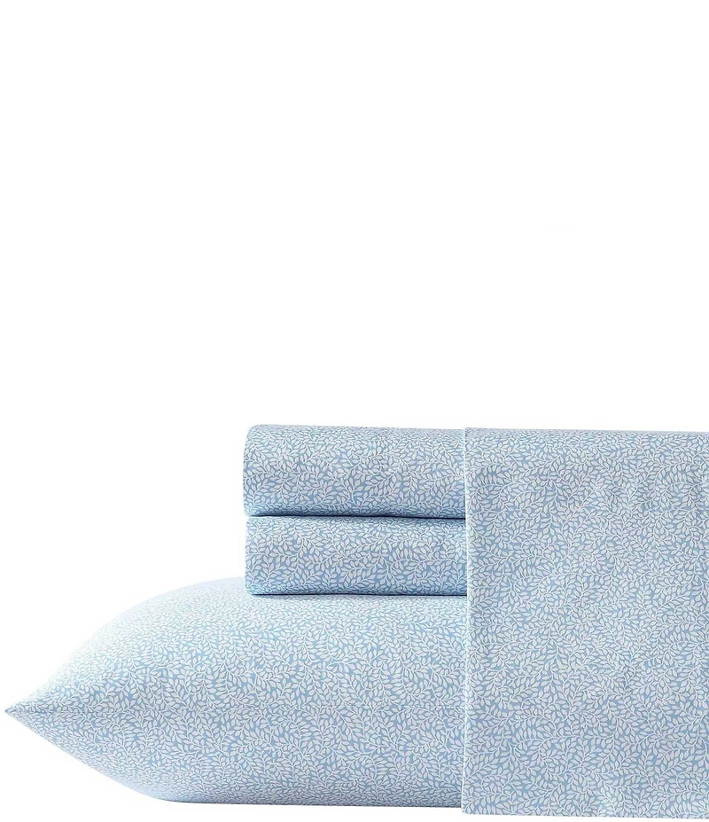 Laura Ashley Little Vines Cotton Sateen Sheet Set