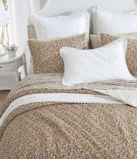 Laura Ashley Loveston Cotton Reversible Quilt Mini Set