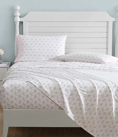 Laura Ashley Lynda Cotton Percale Sheet Set