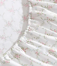 Laura Ashley Lynda Cotton Percale Sheet Set