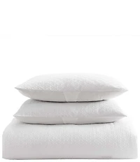 Laura Ashley Margaret Embossed Diamond Textured Bed in a Bag Set