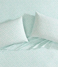 Laura Ashley Margate Shells Print Bright Percale Cotton Sheet Set