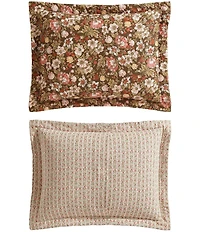 Laura Ashley Marta Floral Cotton Reversible Quilt Mini Set