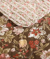 Laura Ashley Marta Floral Cotton Reversible Quilt Mini Set