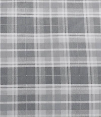 Laura Ashley Mulholland Plaid Blue Flannel Cotton Sheet Set