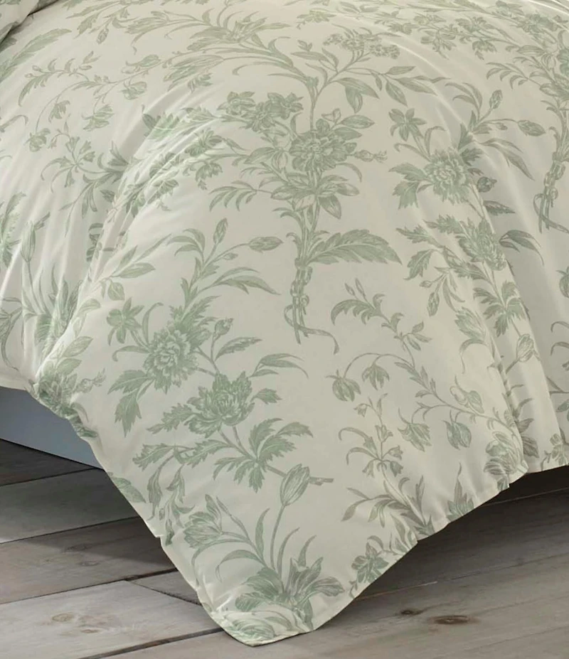 Laura Ashley Natalie Floral Toile 6-Piece Comforter Set