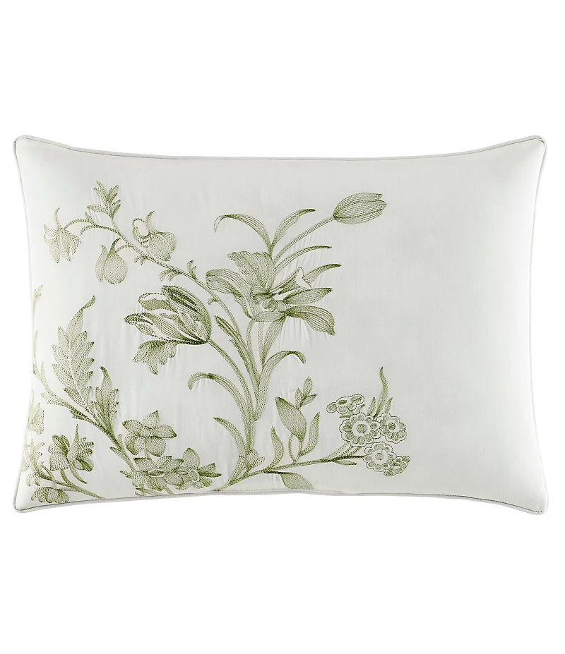Laura Ashley Natalie Floral Toile 6-Piece Comforter Set