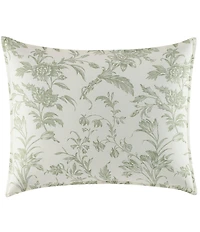 Laura Ashley Natalie Floral Toile 6-Piece Comforter Set