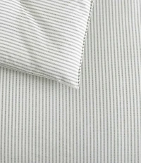Laura Ashley Oxford Stripe Reversible Comforter Mini Set