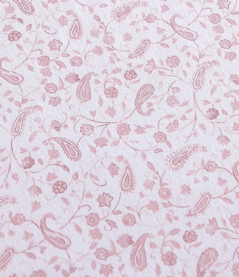 Laura Ashley Paisley Prance Flannel Sheet Set
