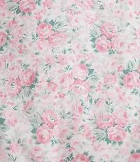 Laura Ashley Pamelas Posies Cotton Reversible Comforter & Sham Bonus Set