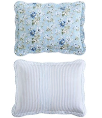 Laura Ashley Peony Garden Reversible Mini Quilt Set
