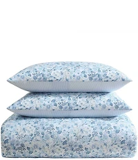 Laura Ashley Quartet Cotton Blend Cashmere Floral Reversible Comforter Mini Set