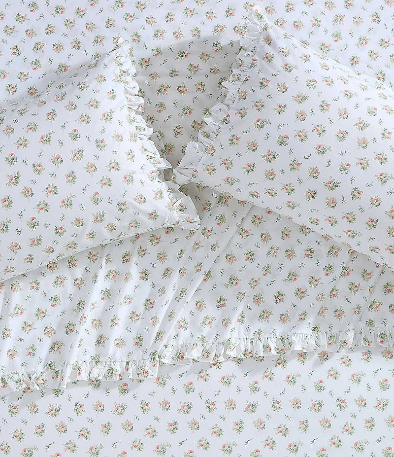 Laura Ashley Roseford Cotton Percale Sheet Set