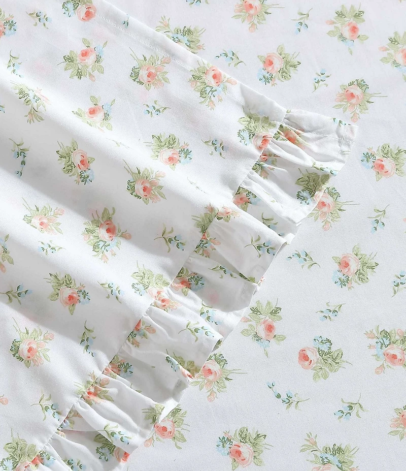Laura Ashley Roseford Cotton Percale Sheet Set