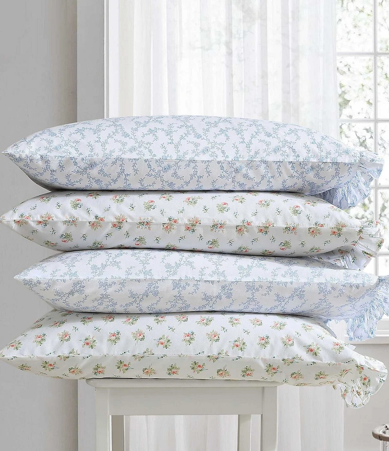 Laura Ashley Roseford Cotton Percale Sheet Set