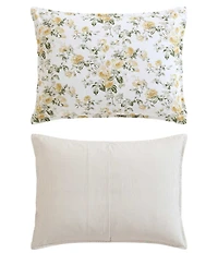 Laura Ashley Roses Cotton Reversible Comforter Bonus Set
