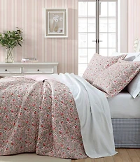 Laura Ashley Rowena Floral Reversible Quilt