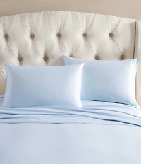 Laura Ashley Satin Bliss Microfiber Pillowcase Pair