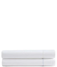 Laura Ashley Scallop Embroidered Cotton Sheet Set