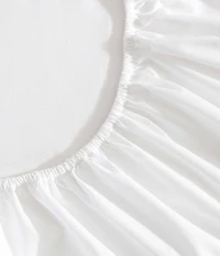 Laura Ashley Scallop Embroidered Cotton Sheet Set