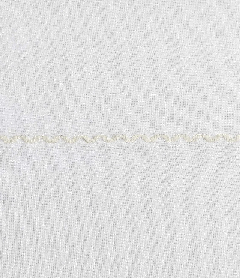 Laura Ashley Scallop Embroidered Cotton Sheet Set