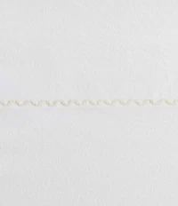 Laura Ashley Scallop Embroidered Cotton Sheet Set