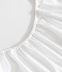 Laura Ashley Scallop Embroidered Cotton Sheet Set