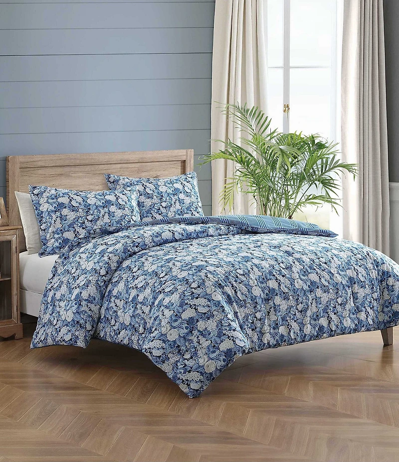 Laura Ashley Sweet Memories Reversible Comforter Mini Set