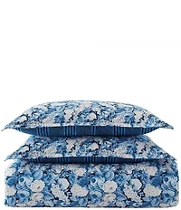 Laura Ashley Sweet Memories Reversible Comforter Mini Set