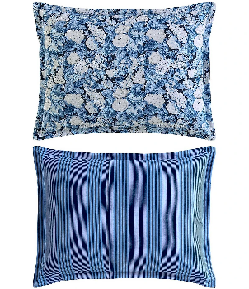 Laura Ashley Sweet Memories Reversible Comforter Mini Set
