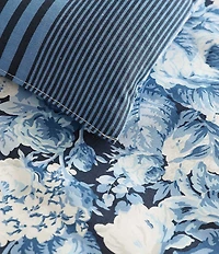 Laura Ashley Sweet Memories Reversible Comforter Mini Set