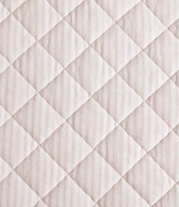 Laura Ashley Tessas Ticking Stripe Cotton Reversible Quilt Mini Set