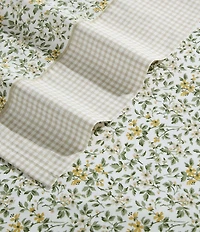 Laura Ashley Tierney Floral Cotton Percale Sheet Set