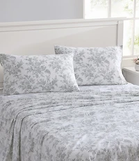 Laura Ashley Vanessa Cotton Flannel Sheet Set